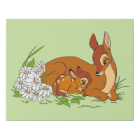 Bambi Resting With His Mother