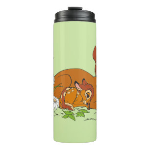 Bambi Resting With His Mother Thermal Tumbler