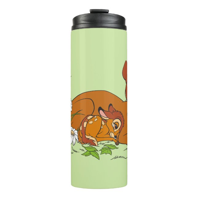 Bambi Resting With His Mother Thermal Tumbler (Front)