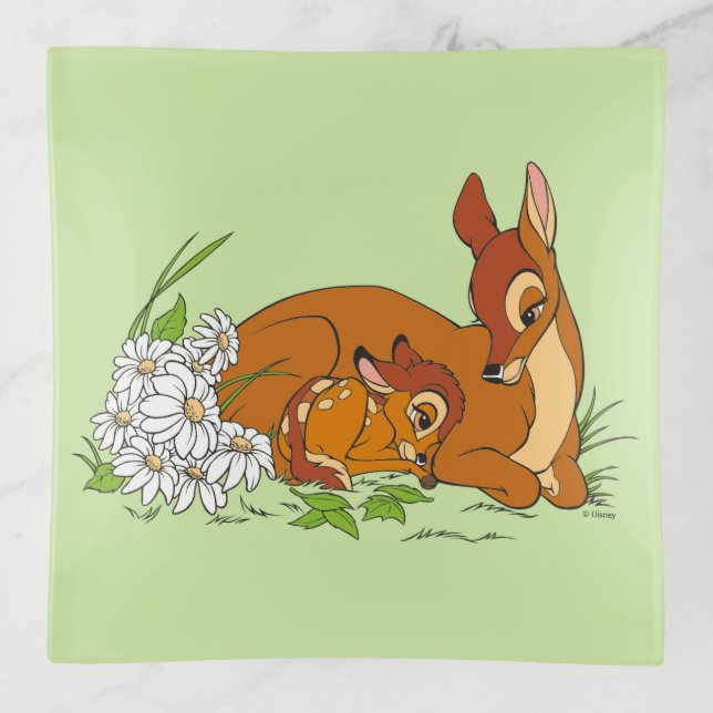 Bambi Resting With His Mother Trinket Tray (Front)