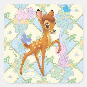 Bambi Square Sticker