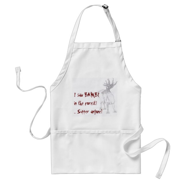 BAMBI supper Adult Apron (Front)