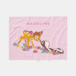 Bambi | Sweet As Can Be Fleece Blanket at Zazzle