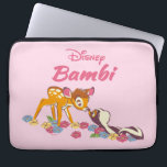 Bambi | Sweet as can be Laptop Sleeve<br><div class="desc">Bambi,  Thumper & Flower in a field of flowers.</div>