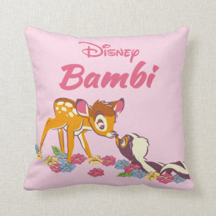 Bambi Sweet as can be Throw Pillow