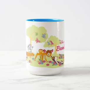 Bambi   Sweet as can be Two-Tone Coffee Mug