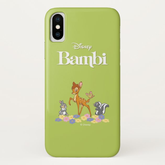 Bambi Thumper and Flower playing in the flowers Case Mate iPhone