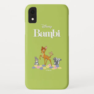 Bambi, Thumper and Flower playing in the flowers iPhone XR Case