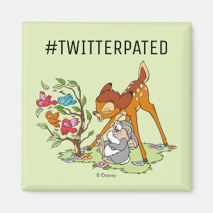 Bambi & Thumper Laughing At Birds Magnet