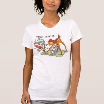 Bambi & Thumper Laughing At Birds T-shirt by bambi at Zazzle