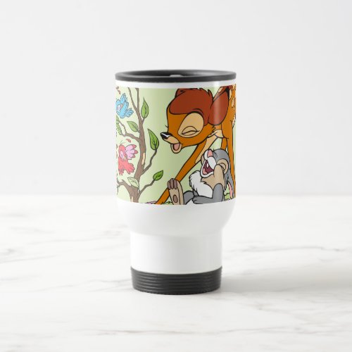 Bambi  Thumper Laughing At Birds Travel Mug