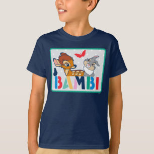 Bambi & Thumper Polka Dot Badge T-Shirt