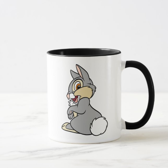 Bambi Thumper rabbit sitting Mug (Right)