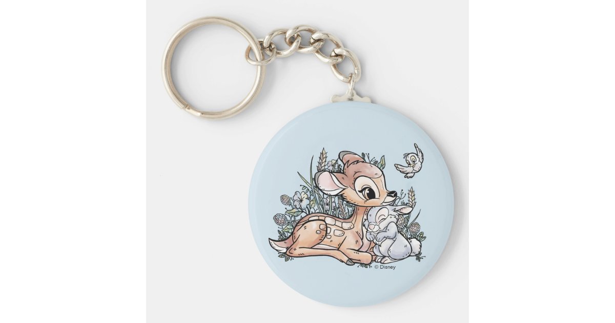 Disney's Thumper the rabbit from Bambi keyring bag tag charm Disney's Thumper the rabbit from Bambi keyring bag tag charm