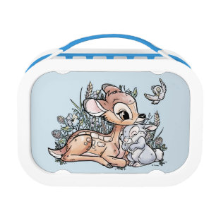 Bambi & Thumper Sitting In The Flowers Lunch Box