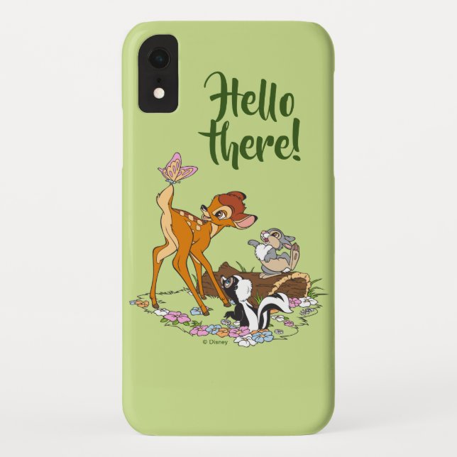 Bambi With Butterfly On Tail Case-Mate iPhone Case (Back)