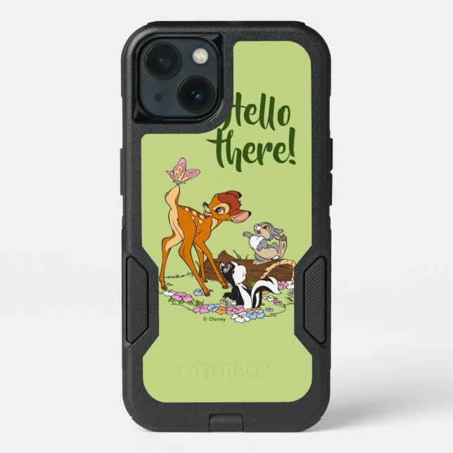 Bambi With Butterfly On Tail Otterbox iPhone Case (Back)