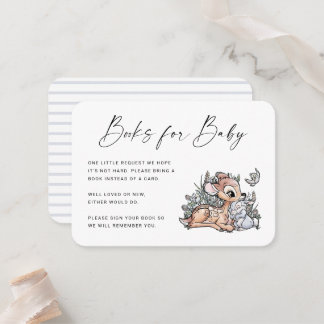 Bambi Woodland Books for Baby Insert Card