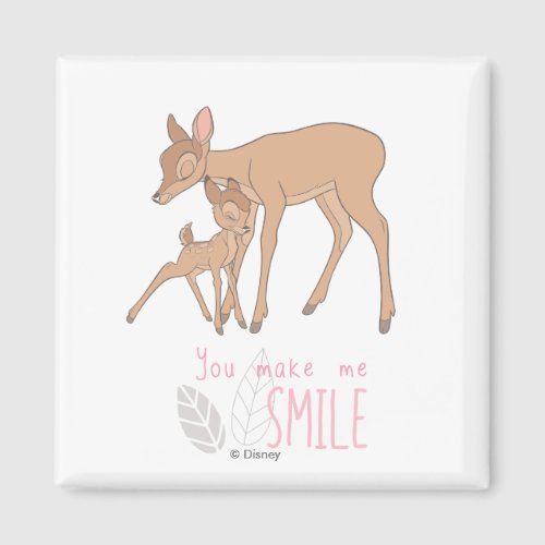 Bambi  You Make Me Smile Magnet