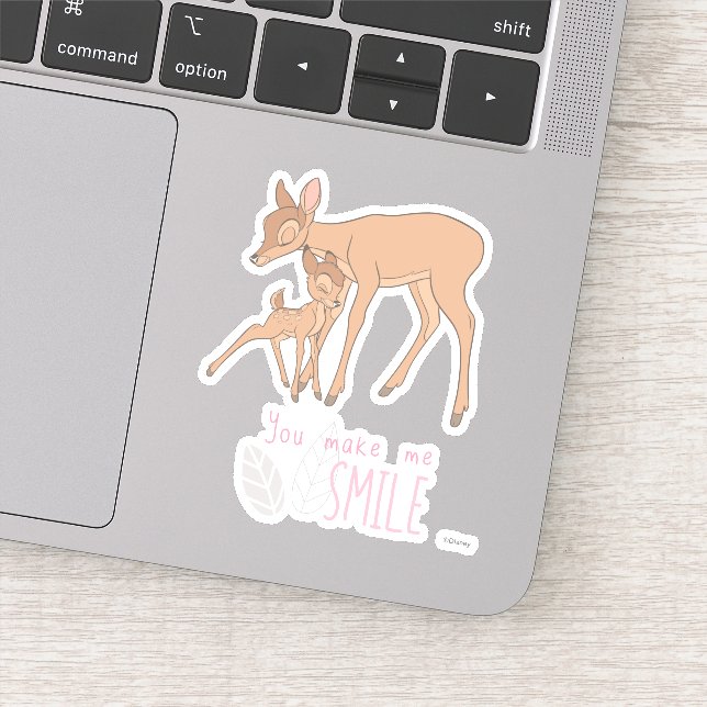 Bambi | You Make Me Smile Sticker (Detail)