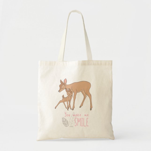 Bambi | You Make Me Smile Tote Bag (Front)
