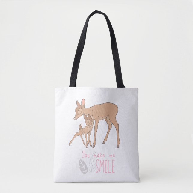 Bambi | You Make Me Smile Tote Bag (Front)