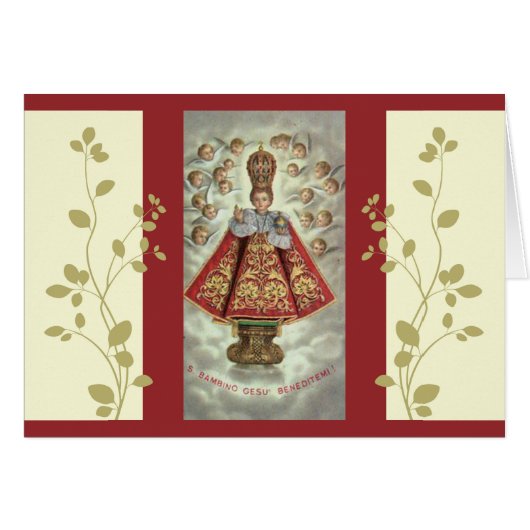Bambino Gesu Infant of Prague (Front Horizontal)