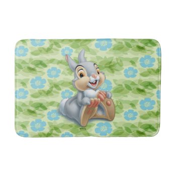 Bambi's Thumper Holding His Feet Bath Mat by bambi at Zazzle