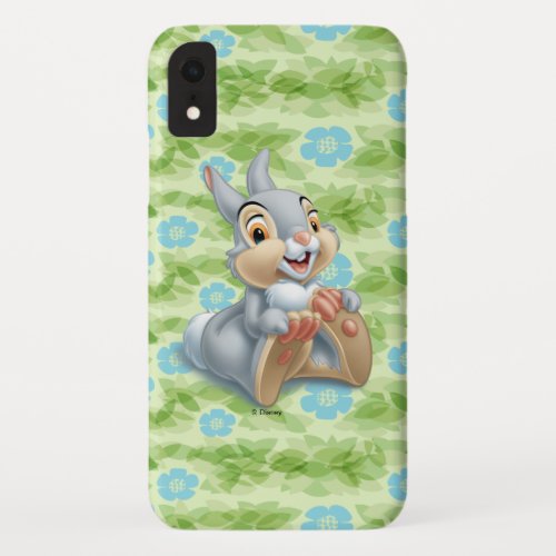 Bambis Thumper Holding His Feet iPhone XR Case