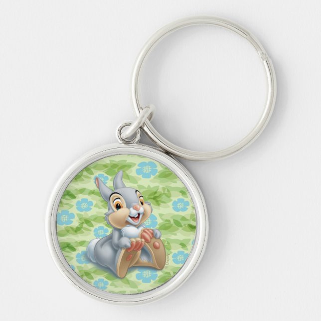 Bambi's Thumper Holding His Feet Keychain (Front)