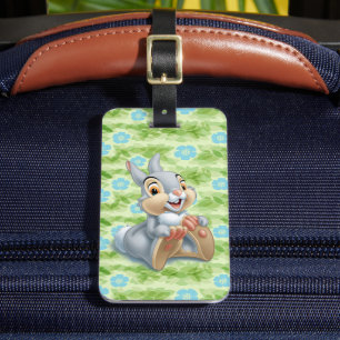 Bambi's Thumper Holding His Feet Luggage Tag