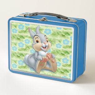 Bambi's Thumper Holding His Feet Metal Lunch Box