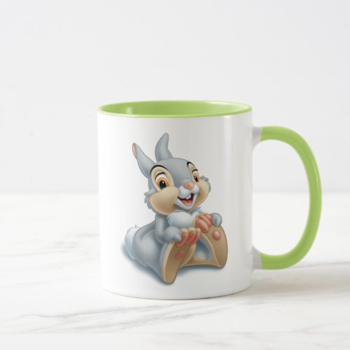 Bambis Thumper Holding His Feet Mug
