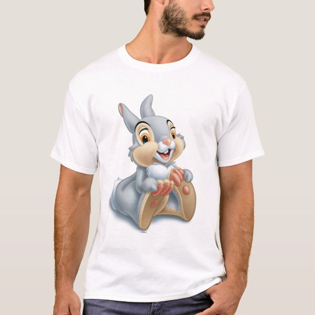 Bambi's Thumper Holding His Feet T-Shirt (Front)