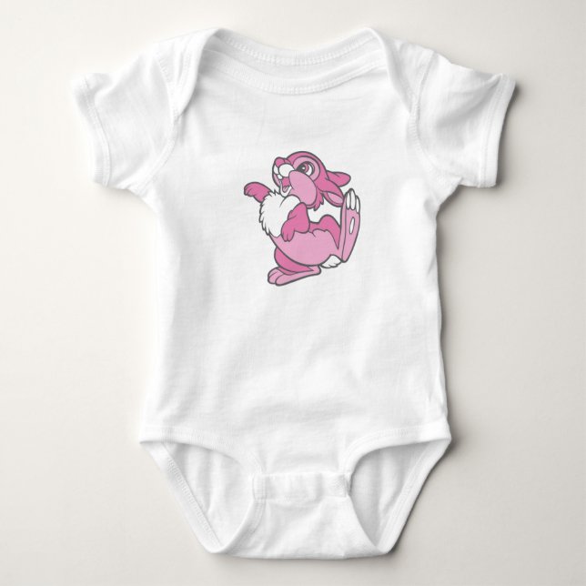 Bambi's Thumper in Pink Baby Bodysuit (Front)