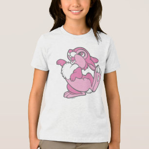 Bambi's Thumper in Pink Tri-Blend Shirt