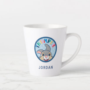 Bambi's Thumper Polka Dot Badge Latte Mug