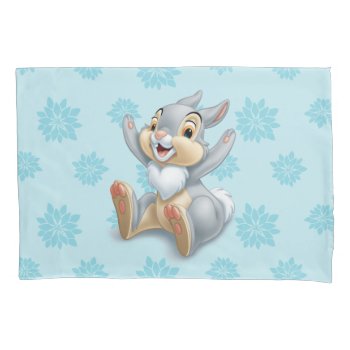 Bambi's Thumper Throwing Hands Up Pillow Case by bambi at Zazzle