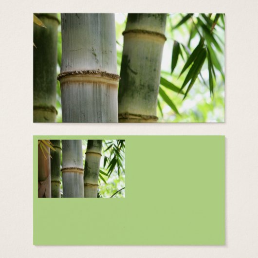Bamboo (Front & Back)