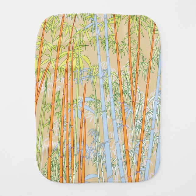 Bamboo 2 baby burp cloth (Front)