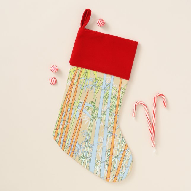 Bamboo 2 christmas stocking (Front)
