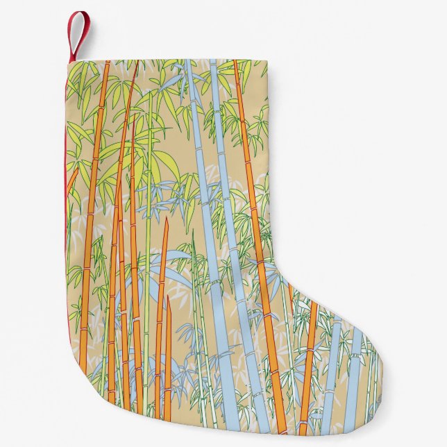 Bamboo 2 small christmas stocking (Front)