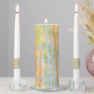 Bamboo 2 unity candle set