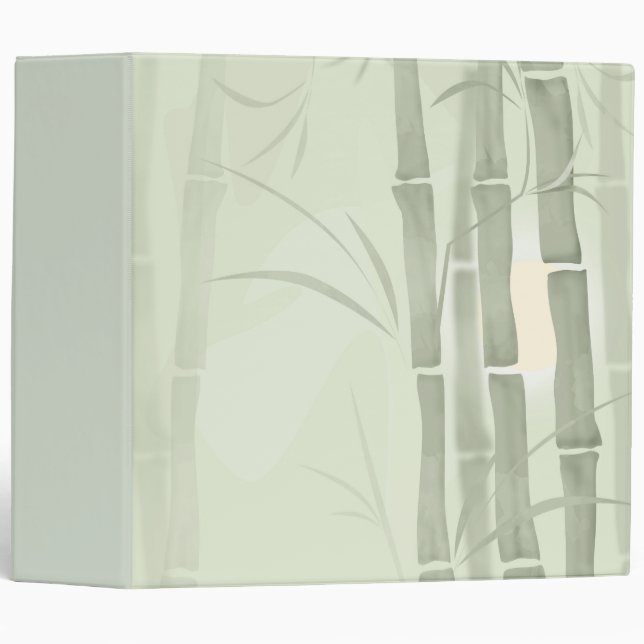 Bamboo 3 Ring Binder (Front/Spine)