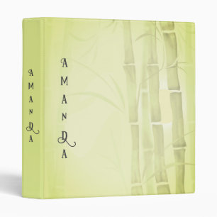 Bamboo 3 Ring Binder