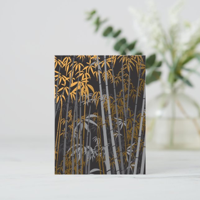 Bamboo 4 holiday postcard (Standing Front)