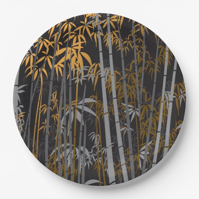 Bamboo 4 paper plates (Front)