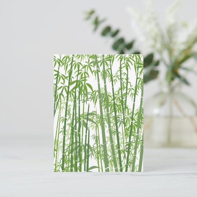 Bamboo 7 holiday postcard (Standing Front)