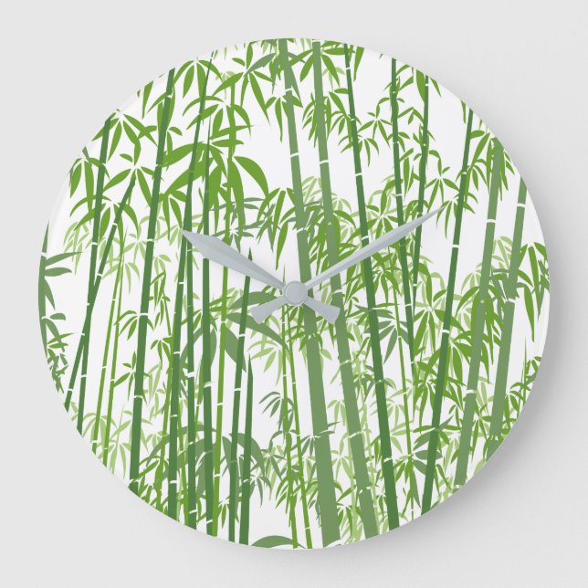Bamboo 7 large clock (Front)