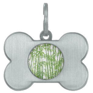 Bamboo 7 pet ID tag